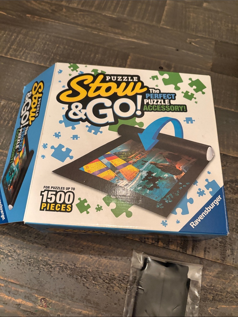 Ravensburger Stow & Go Puzzle Roll-Up Mat – Black